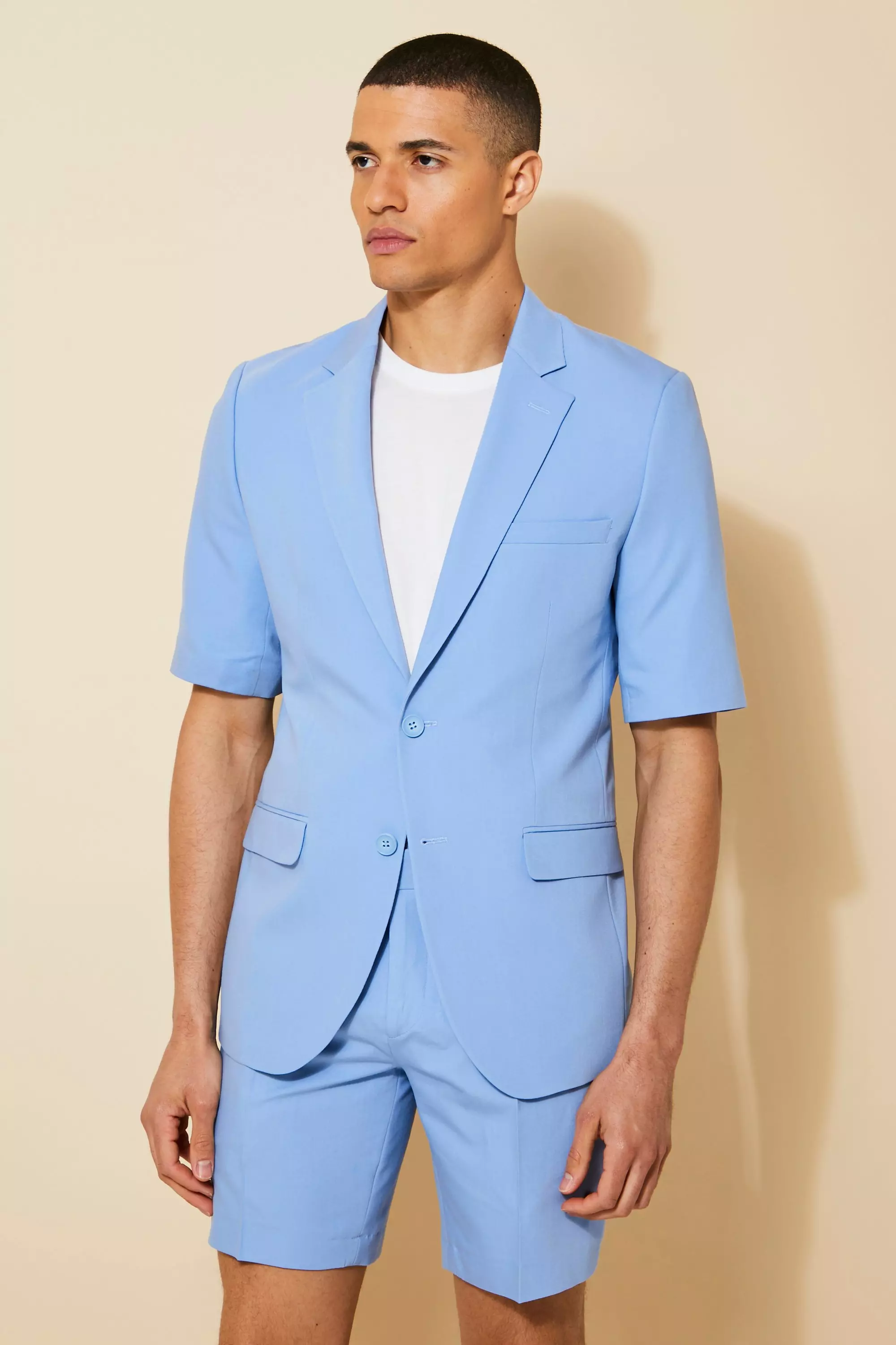 Short sleeve tuxedo outlet jacket